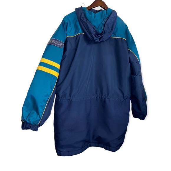 Vintage Columbia Navy/Teal Ascent Puffer Jacket Size Large - Picture 3 of 14